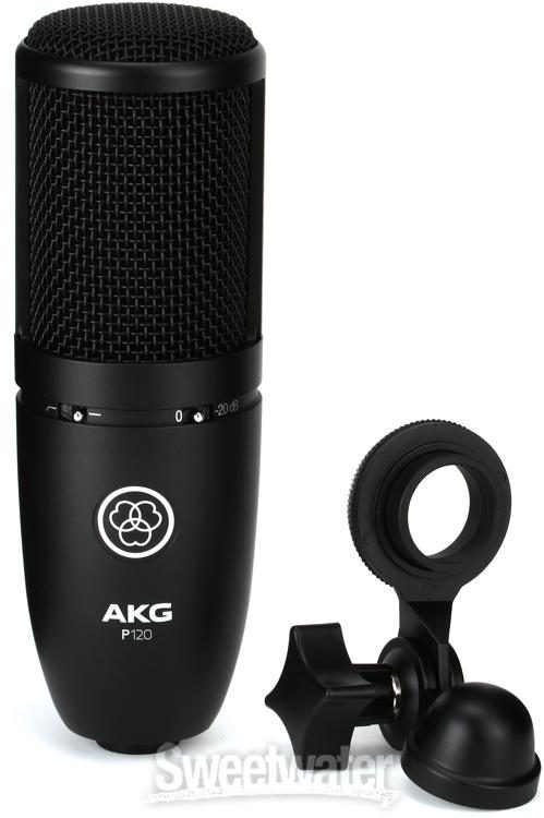 AKG P120 Large-diaphragm Condenser Microphone | Sweetwater