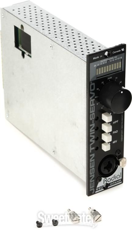 Radial Twin-Servo 500 Series Microphone Preamp