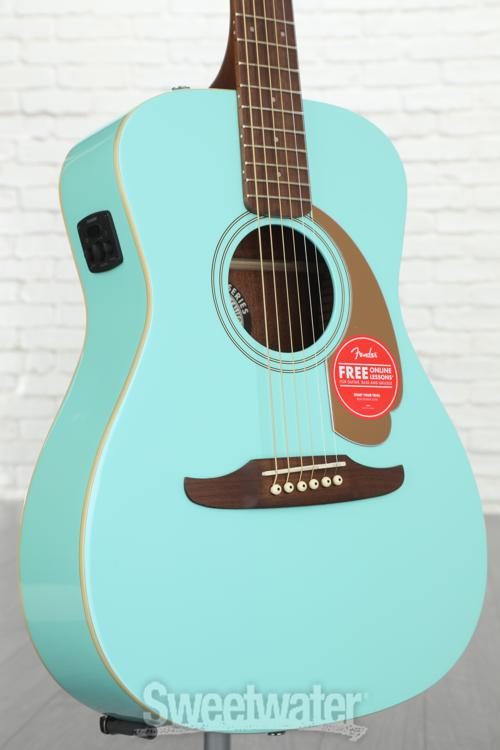 fender malibu player aqua splash