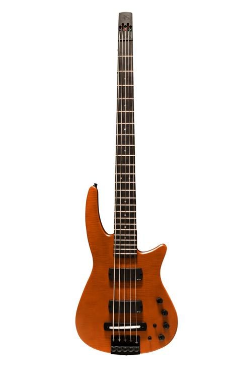 NS Design CR5 Radius 5-string Bass Guitar - Amber Satin