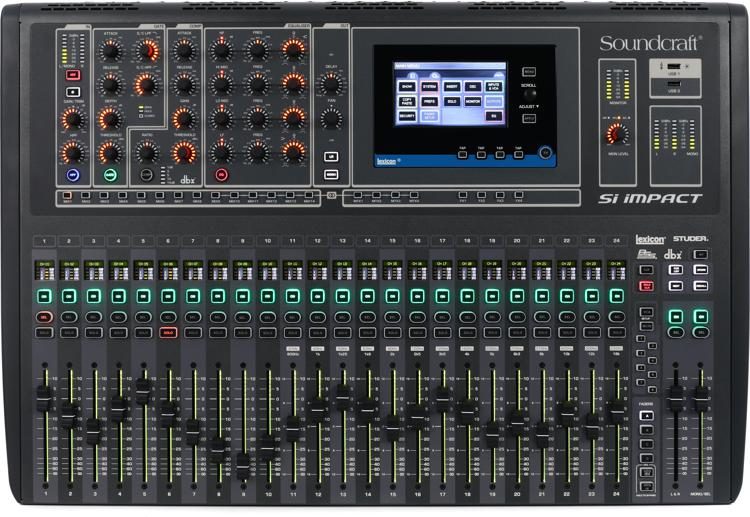 Udtale snatch Metafor Soundcraft Si Impact 40-channel Digital Mixer | Sweetwater