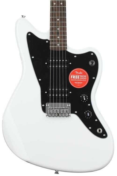 Squier Affinity Series Jazzmaster HH - Arctic White with Indian