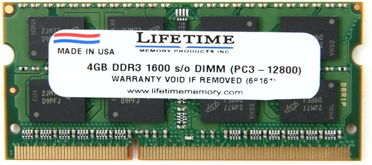 Top Tier PC3-12800 SO-DIMM - DDR3 |