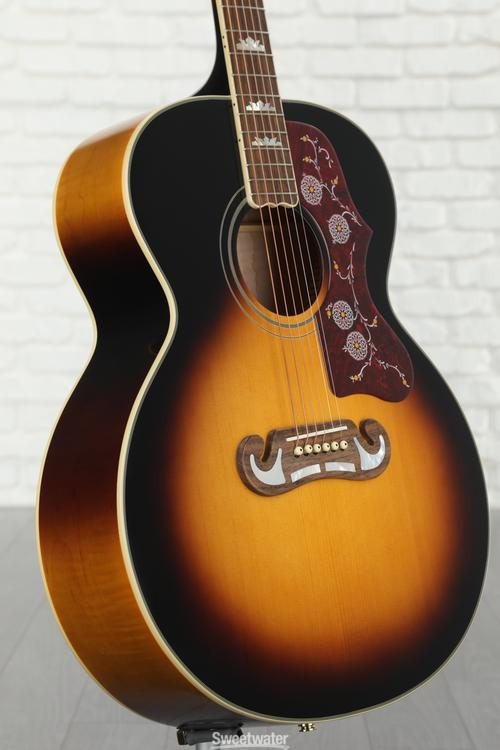 Epiphone J-200 Acoustic Guitar - Aged Vintage Sunburst Gloss