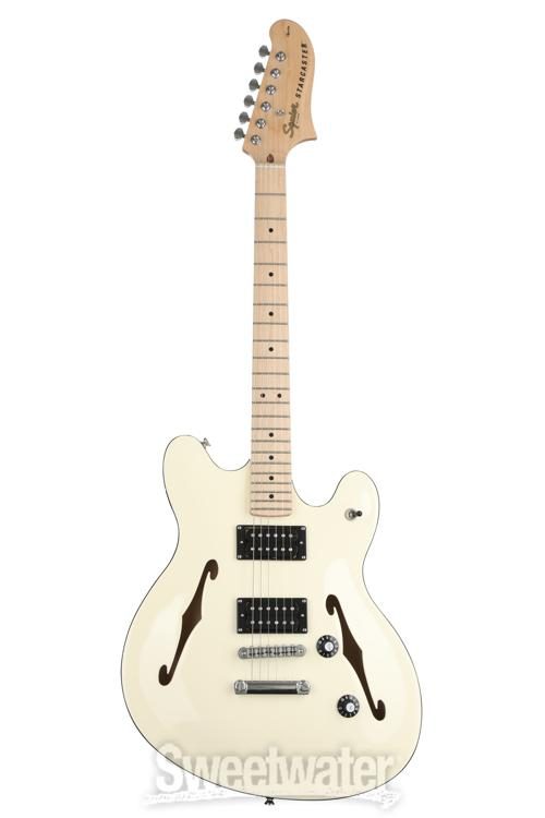 Squier Affinity Starcaster - Olympic White | Sweetwater