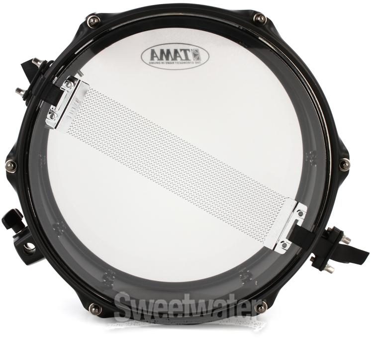 Tama Metalworks 6.5x14 Steel snare drum w// Matte Black Shell Hardware