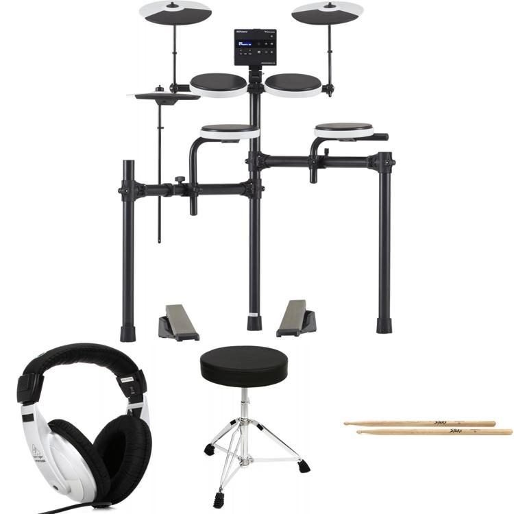 Roland V-Drums TD-02K Electronic Drum Set Essentials Bundle