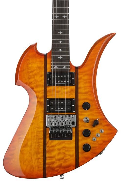 B.C. Rich Mockingbird Legacy ST with Floyd Rose Electric Guitar - Trans  Honey Burst