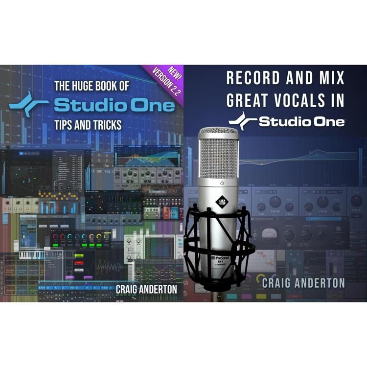 Sweetwater Publishing Studio One Tips & Tricks and Record and Mix Great
