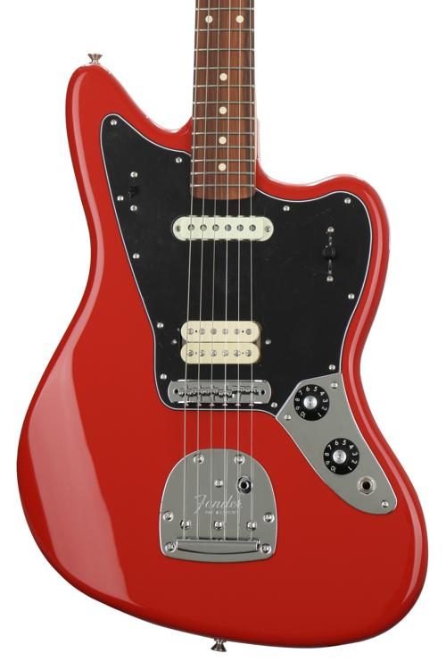 fender player jaguar sonic red