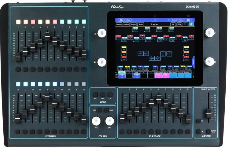 ChamSys 20 2-Universe Compact Lighting Console | Sweetwater
