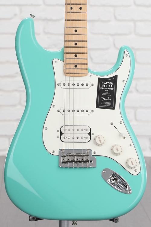 Fender Player Stratocaster HSS Sea Foam Green With Maple Fingerboard   MX23107044 Body Large 