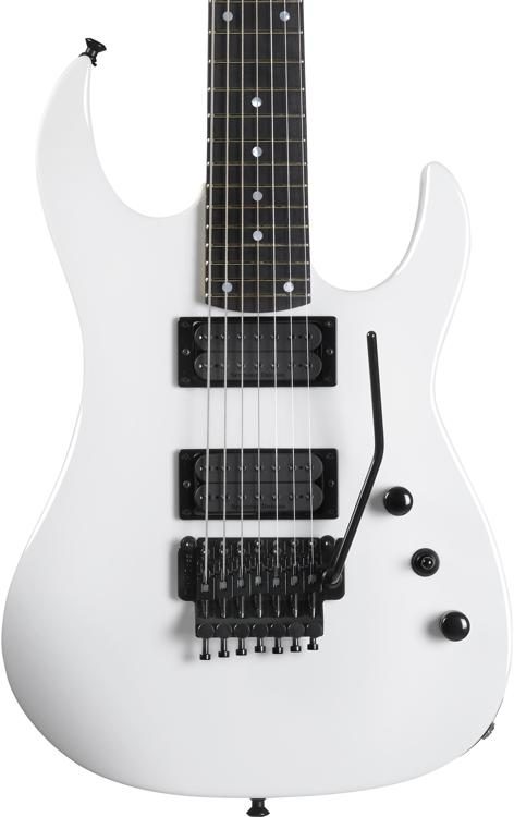 B.C. Rich ST247 USA 7-string Electric Guitar - White | Sweetwater