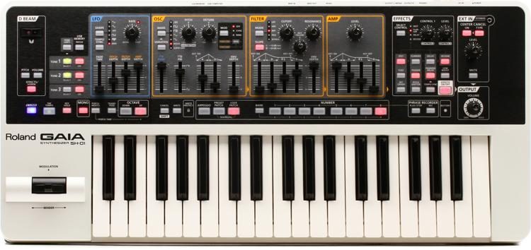 Roland GAIA SH-01 Virtual Analog Synthesizer | Sweetwater