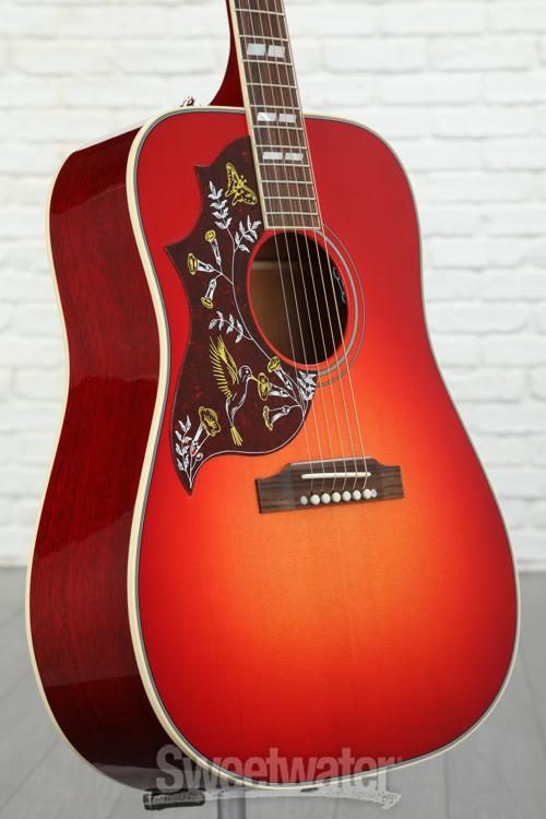 left handed hummingbird guitar