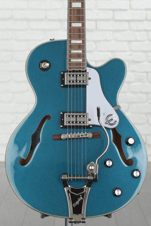 Epiphone Emperor Swingster Hollowbody - Delta Blue Metallic | Sweetwater