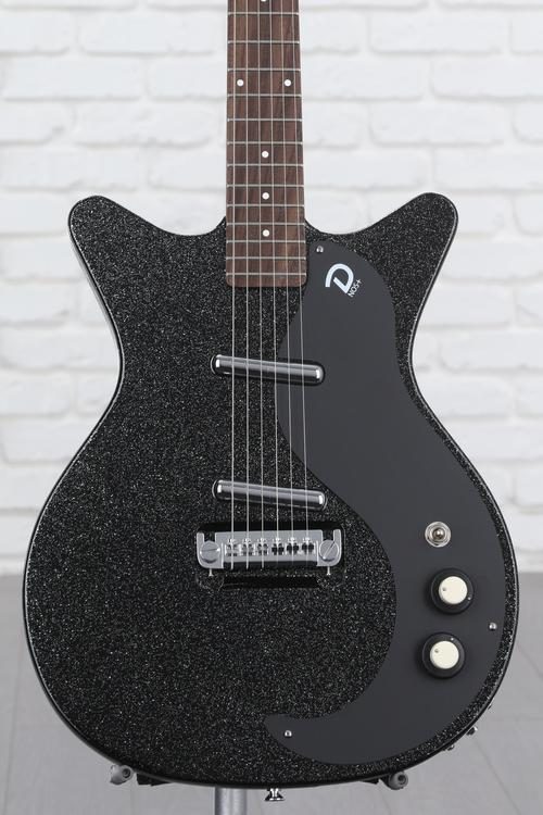 Danelectro Blackout 59 Electric Guitar - Black Metal Flake