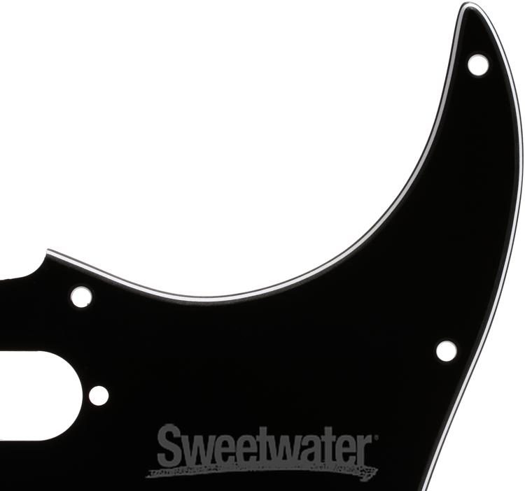 Fender 11-Hole '60s Vintage-style Stratocaster S/S/S Pickguard - 3-ply  Black | Sweetwater