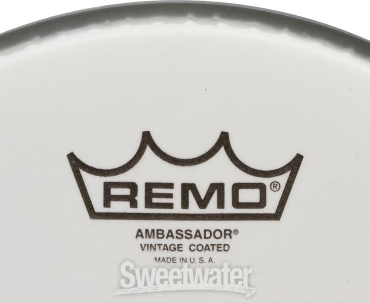10 Remo Ambassador Vintage Coated Drumhead