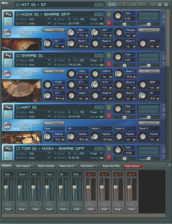 Ocean Way Drums Platinum Edition Platinum Edition PC HD Sweetwater