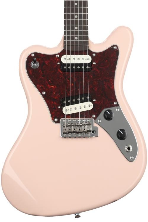 Squier Paranormal Super-Sonic Electric Guitar - Shell Pink with