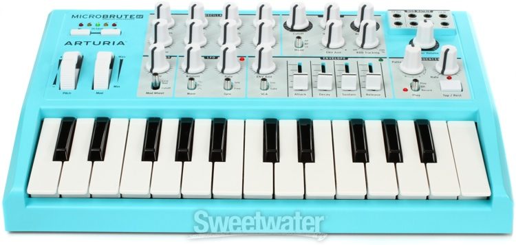 Arturia MicroBrute SE Analog Synthesizer - Blue Limited Edition 