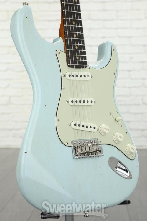 custom shop sonic blue strat