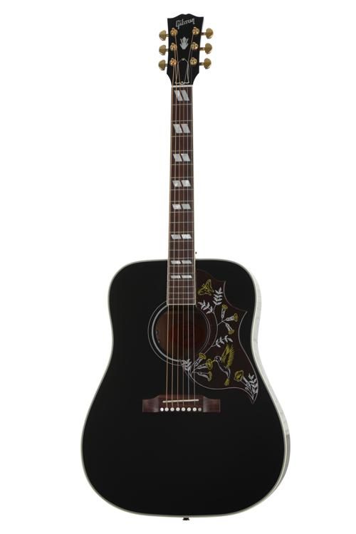 Gibson Acoustic Hummingbird - Ebony - Sweetwater Exclusive