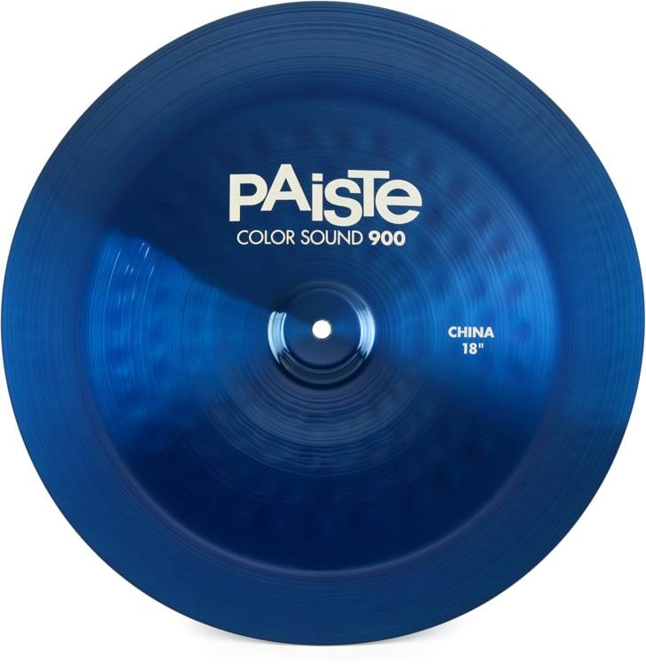 Paiste 18 inch Color Sound 900 Blue China Cymbal | Sweetwater