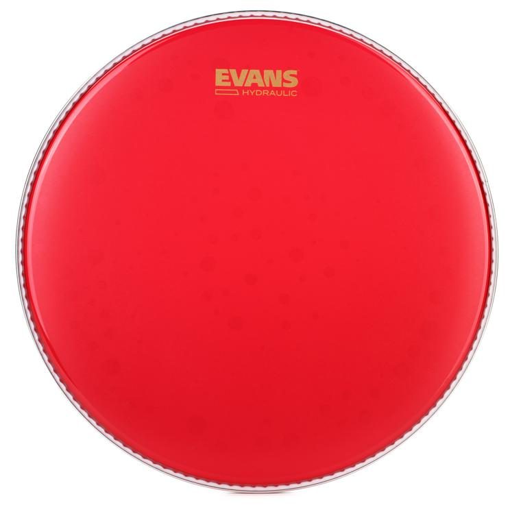 Evans Hydraulic Red Coated Snare Head 