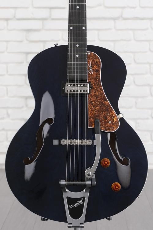 Godin 5th Avenue Night Club Hollowbody Electric Guitar - Indigo Blue