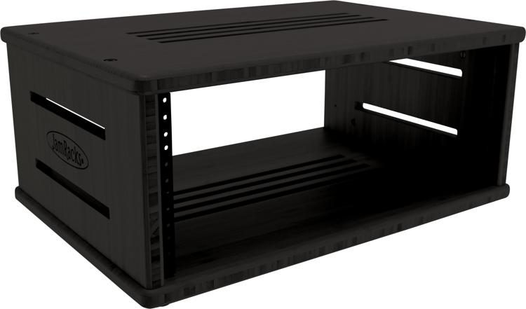 JamRacks 4 Space Rack - Ebony Stain | Sweetwater