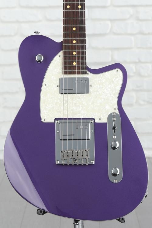 Reverend Crosscut Solidbody Electric Guitar - Italian Purple