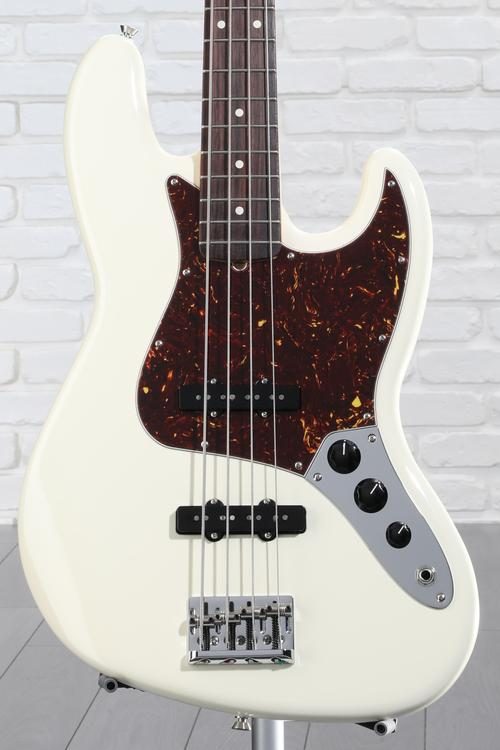 Fender American Professional II Jazz Bass - Olympic White with Rosewood  Fingerboard