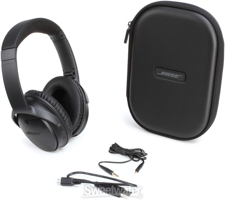 uophørlige buffet Konkurrencedygtige Bose QuietComfort 35 Wireless headphones - Black Reviews | Sweetwater