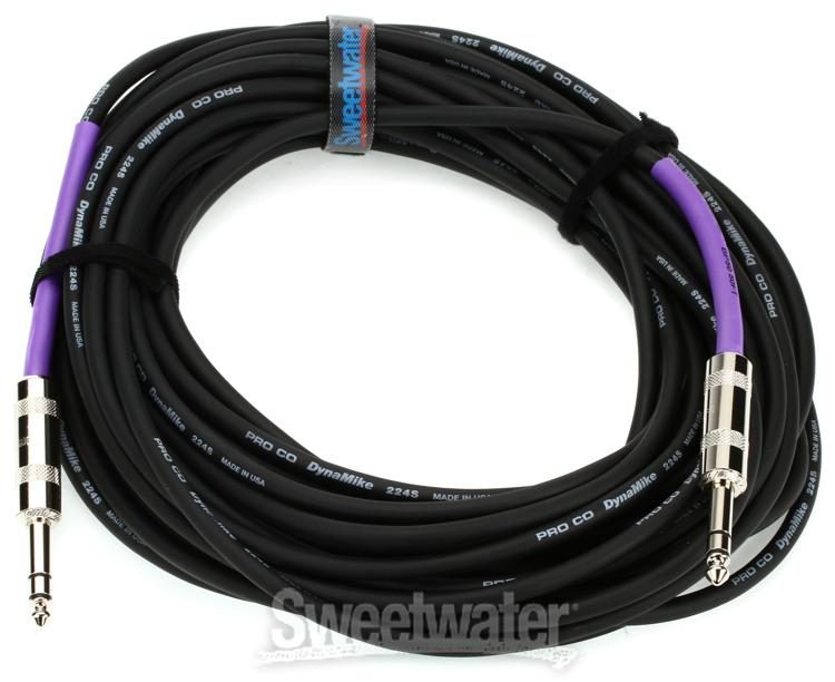 50 Feet Pro Co BP-50 Excellines Balanced Patch Cable 