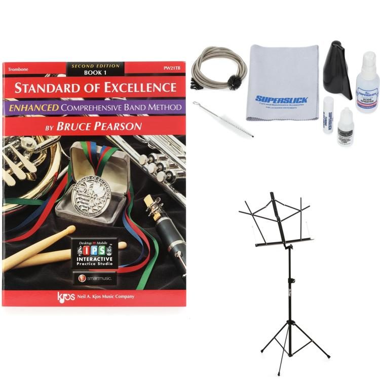 Kjos Standard Of Excellence Enhanced Book 1 Bundle - Trombone | Sweetwater