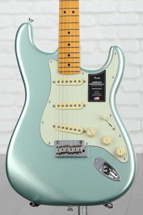 Fender American Professional II Stratocaster - Mystic Surf Green with Maple  Fingerboard