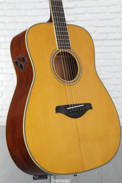 Yamaha FG-TA TransAcoustic Dreadnought Acoustic-electric Guitar