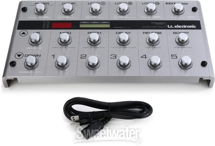 TC Electronic G-System Multi-effects Floor Processor | Sweetwater