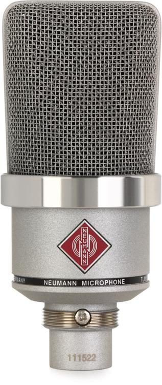 todo lo mejor En necesidad de Perdóneme Neumann TLM 102 Large-diaphragm Condenser Microphone - Nickel | Sweetwater