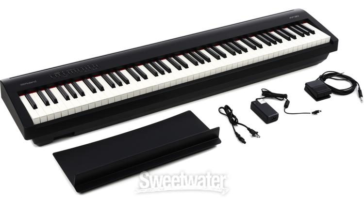 Roland FP-30 Digital Piano with Speakers - Black | Sweetwater