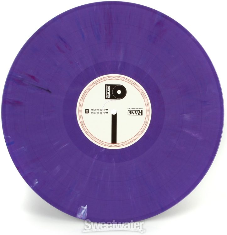 Betjene opfindelse Titicacasøen Rane Serato Control Vinyl - Purple | Sweetwater