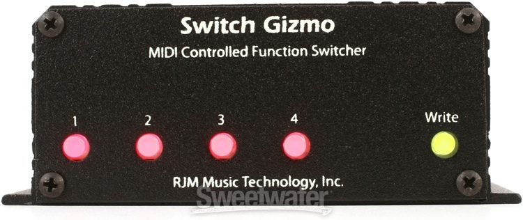 RJM Music Switch Gizmo Amplifier MIDI Interface | Sweetwater
