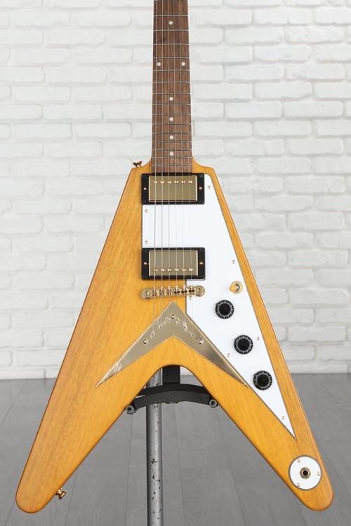 Epiphone 1958 Korina Flying V Electric Guitar - Natural