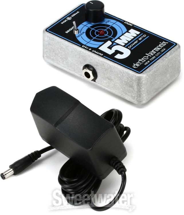 Electro-Harmonix EHX Electro-Harmonix 5MM Power Amplifier Guitar Effects Pedal 5 mm 