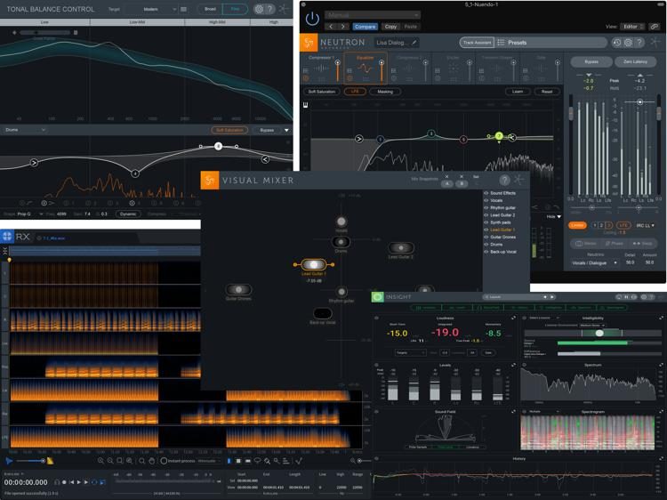 iZotope RX Post Production Suite 3 - Upgrade from RX 1-6 Advanced