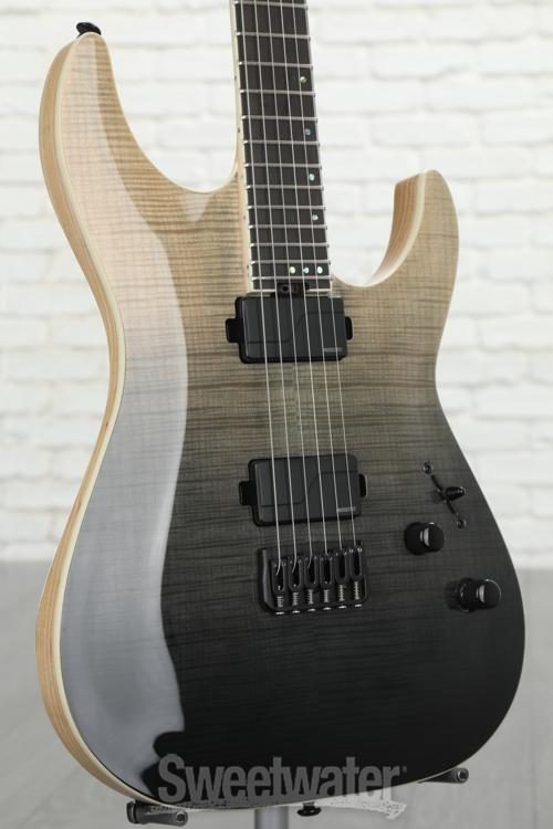 Schecter C-1 SLS Elite - Black Fade Burst