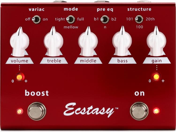 Bogner Ecstasy Red Overdrive Pedal | Sweetwater