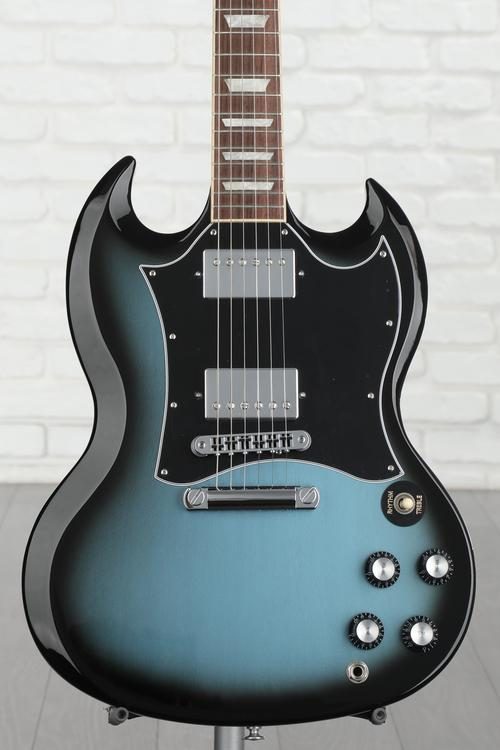 Gibson SG Standard Electric Guitar - Pelham Blue Burst